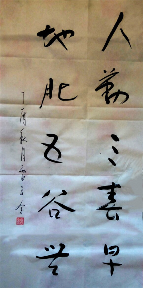 抒怀十九大·文艺赞雄安——书法家雷民全
