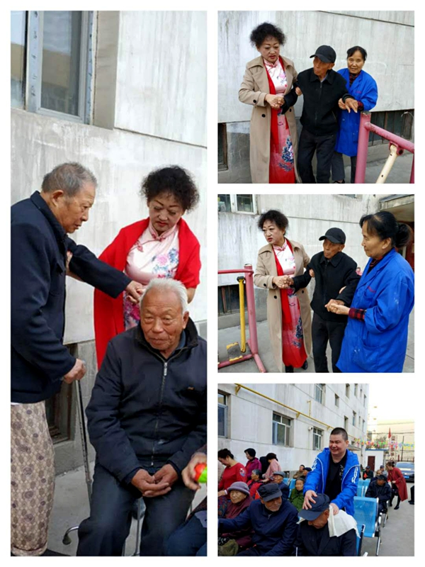张岩一家亲新时代文明实践志愿者服务红十月敬老篇(三)