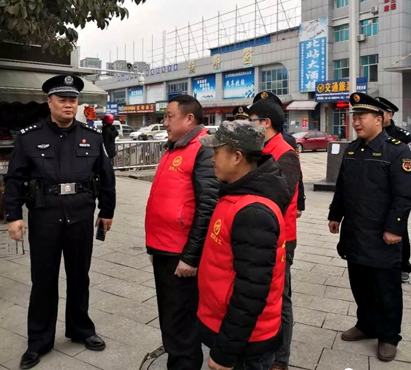 年后持续启动湖南省武冈市2019年春运志愿服务活动
