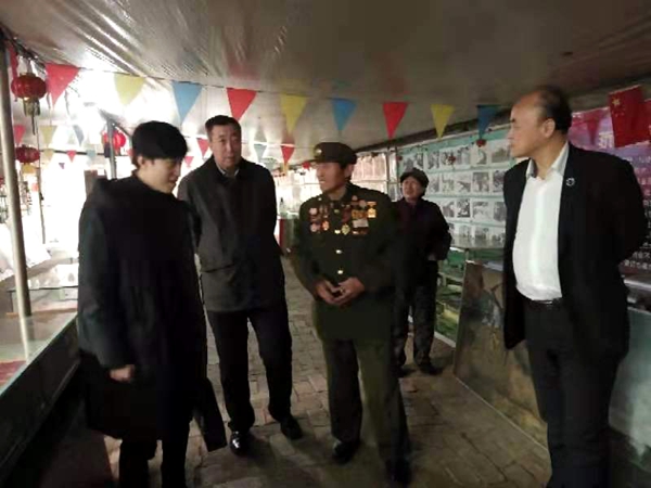 大连市启航司法矫治协会到红色基因传承人孙德山处参观学习