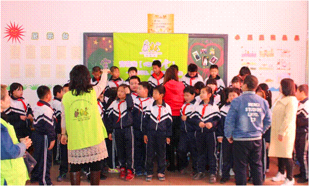 青苞米公益昌图马仲小学心课堂活动一
