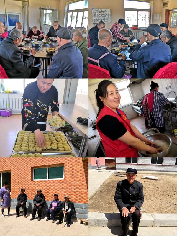 情系敬老院,饺子暖人心