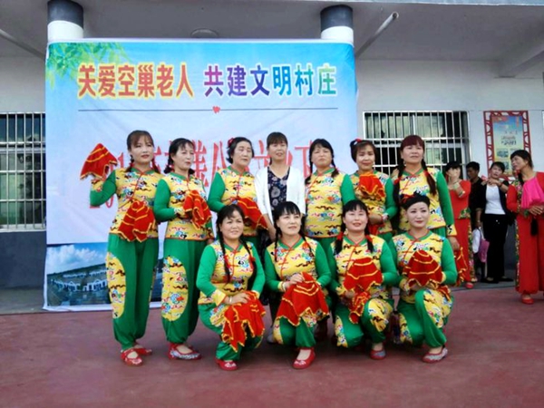 旬邑县土桥镇孝行天下广场舞公益慰问演出