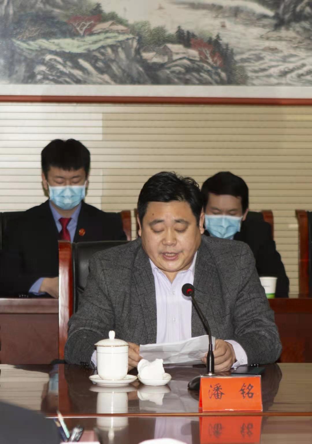 河南华和医疗科技有限公司向永城市政法干警捐赠12万只口罩